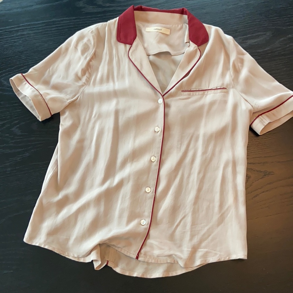 Capulet silk blouse